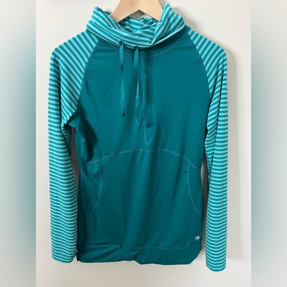 Mountain Hardwear Base layer Hoodie Green size XS - Picture 1 of 9